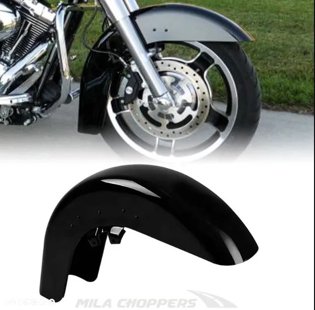 Błotnik przedni Harley czarny Touring 89-13 - 1