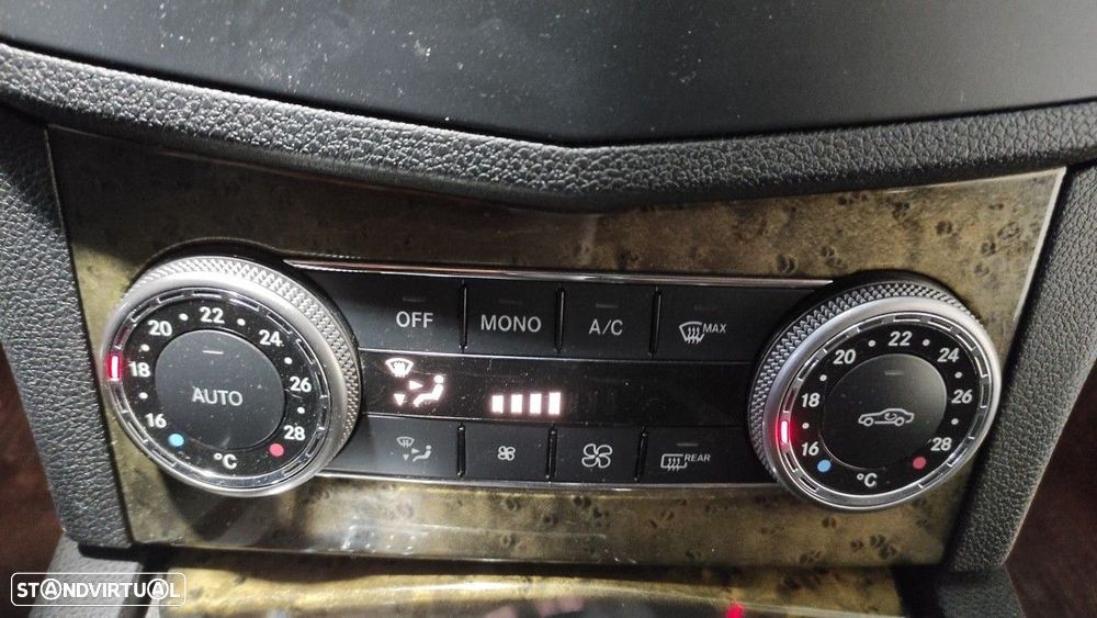 COMANDO CLIMATIZADOR MERCEDES CLASE C (W204) BERLINA C 200 CDI (204.007) - 9