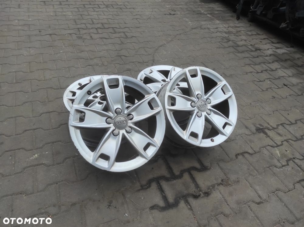 FELGI ALUMNIOWE ALUFELGI FELGI KOŁA 5X112 7.5J R17 ET56 8P0601025BL AUDI A3 8P A4 B6 B7 VW CADDY TOURAN PASSAT B5 B6 B7 EOS SIROCCO GOLF 5 6 KOMBI JETTA PLUS SEAT LEON 2 ALTEA TOLEDO 3 ALTEA XL SKODA OCTAVIA 2 SUPERB 1 2 WYSYŁKA !!!! - 1