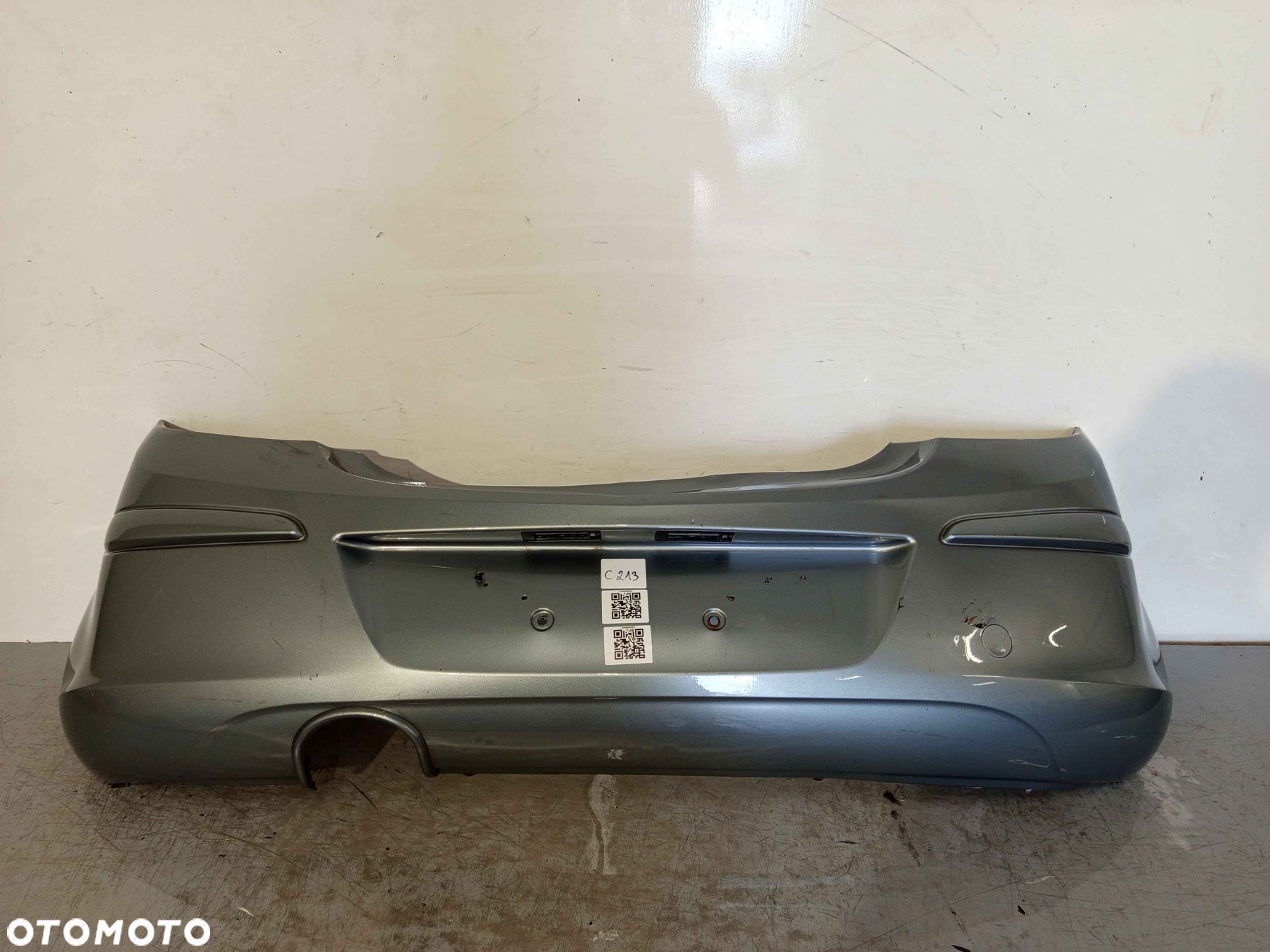 ^ ZDERZAK TYŁ TYLNY OPEL CORSA D LIFT FL Z179 SZARY 5D 5 DRZWI HB - 1