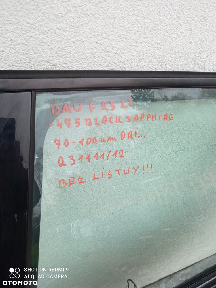 BMW X3 F25 DRZWI  475 black sapphire - 4