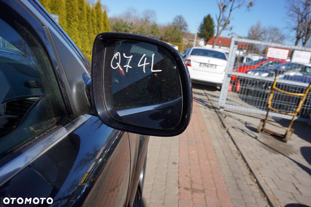 LUSTERKO ELEKTRYCZNE LEWE Q7 4L LIFT LZ5Q SKŁADANE EL UK CZARNY AUDI 2009-2015 - 6