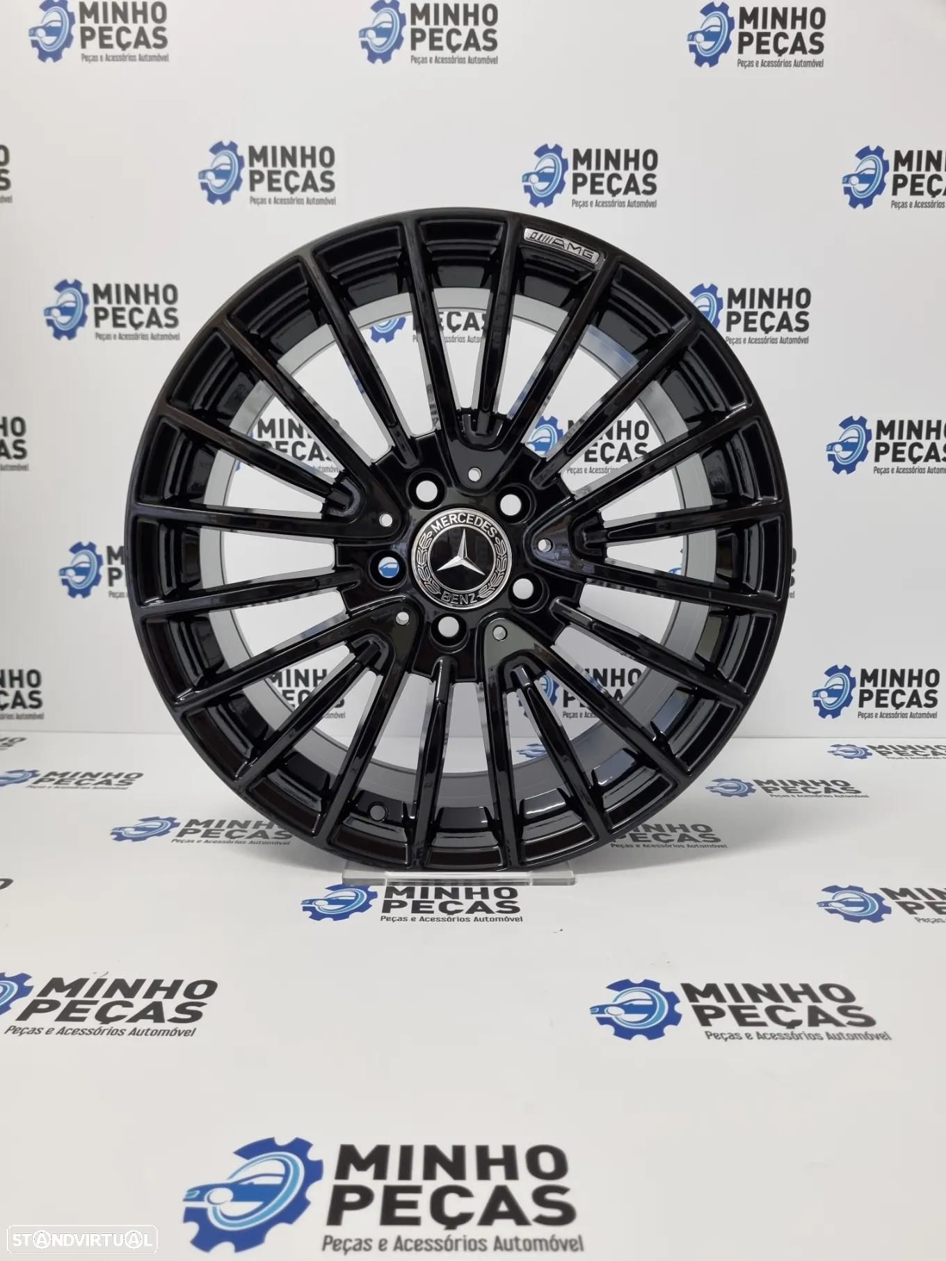 Jantes Mercedes CLS 53 (C257) em 18 Preto Brilho - 8