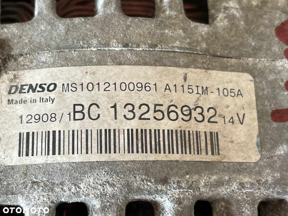 ALTERNATOR OPEL CORSA D 13256932 - 3