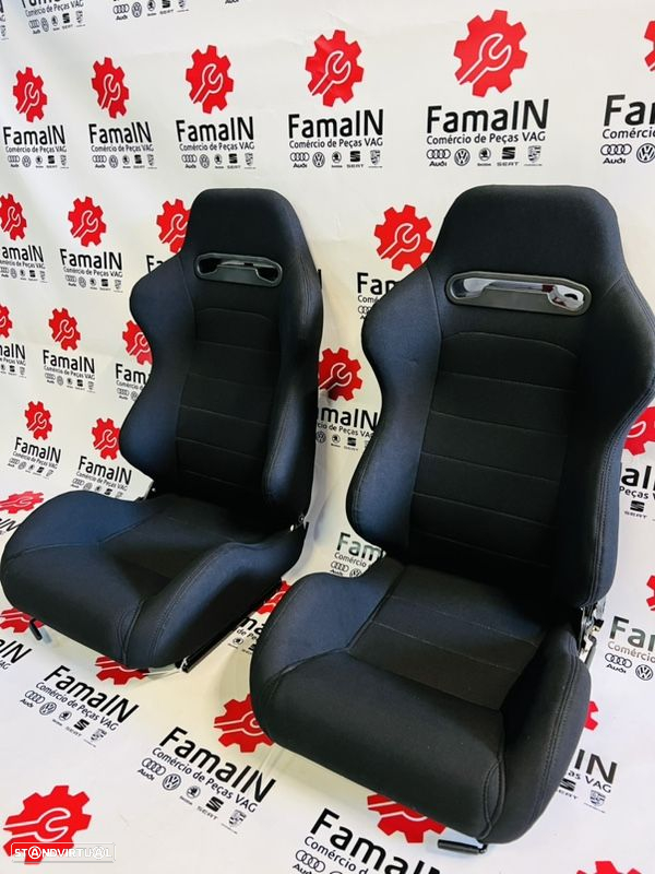 Backets desportivas universais - Estilo Recaro / Mod.2025 - 8