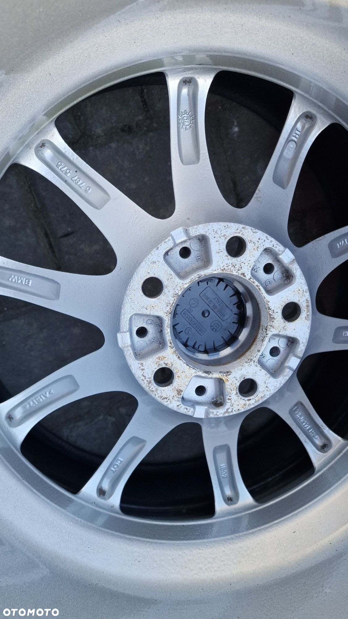 Oryginalna Felga BMW f25 17" 7.5J ET 32 5x120 1szt - 8