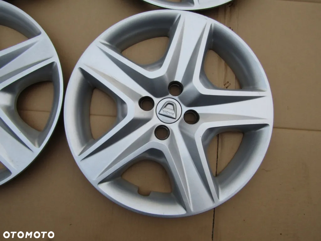 4x Kołpaki Strukturalne 16 Dacia Logan Lodgy Sandero Stepway 4x100 - 10