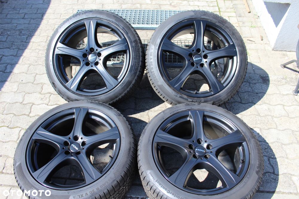 ronal 20cali 5x112 et22 9,5j mercedes glc glk 204x gle gle r w251 sls w177 - 2