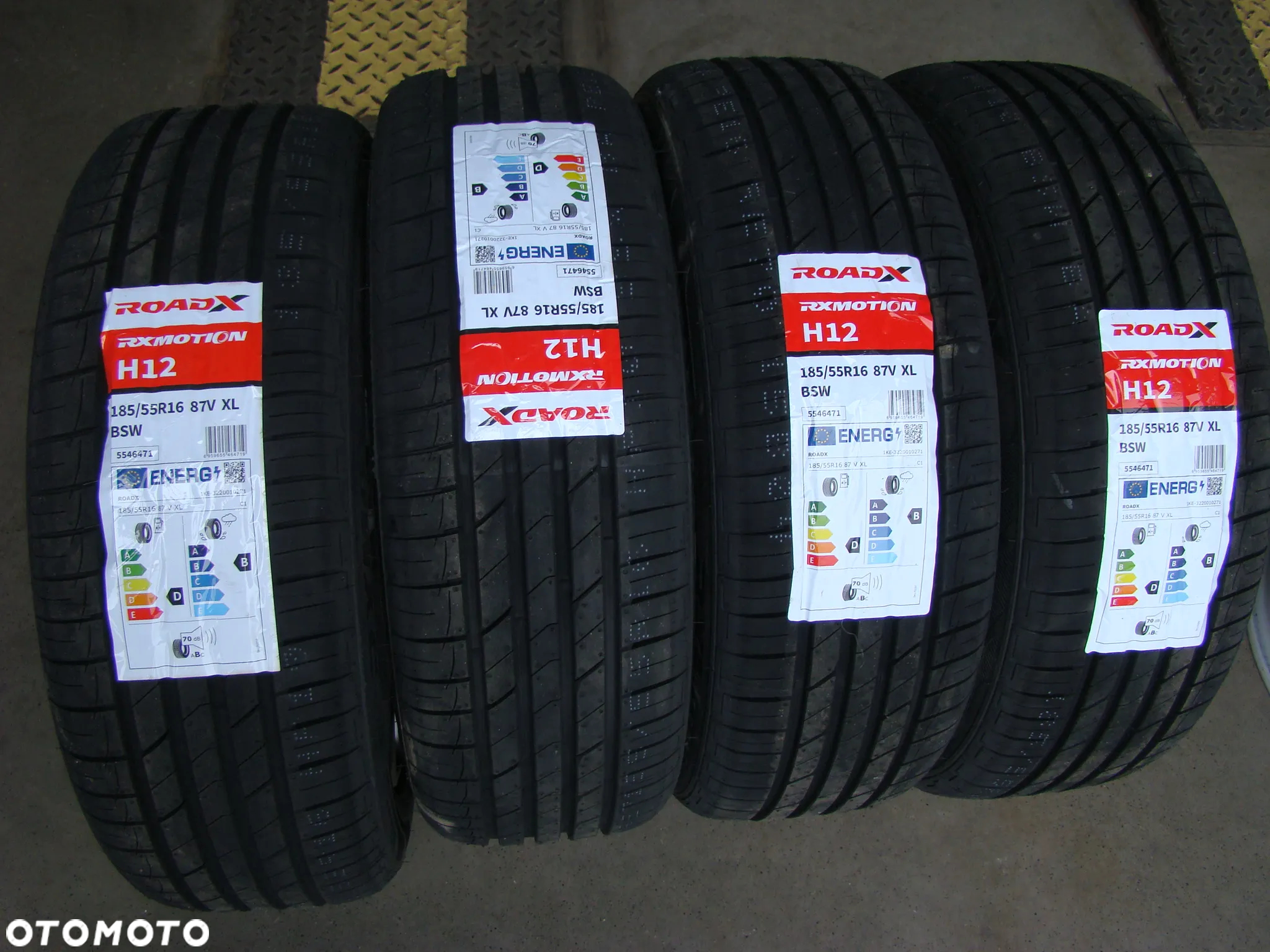 a192 4x100 Suzuki Swift Baleno 6jx16 opony lato niemontowane 185/55 - 10