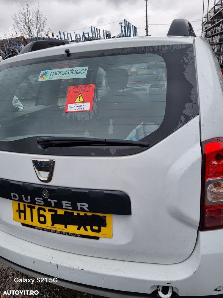 Haion Cu Luneta Dacia Duster Facelift 2013 - 2018 SUV 4 Usi Glacier White Dv369 (1398) - 3