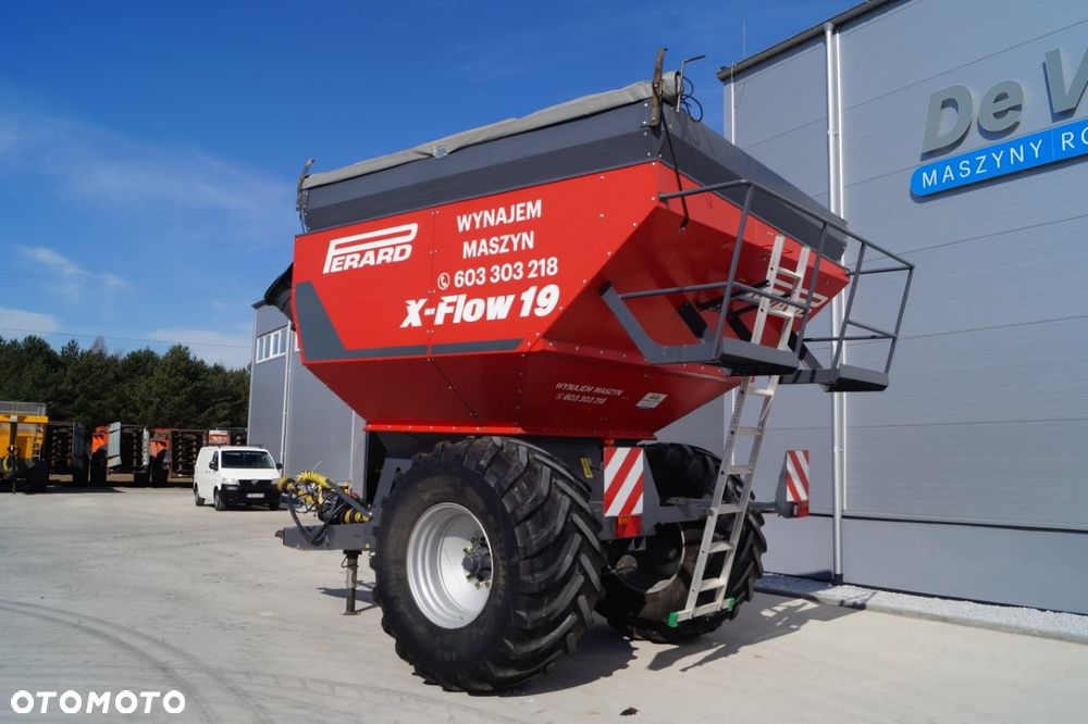 PERARD Przyczepa Wóz Przeładowczy X-Flow 19m3 WYNAJEM - 12