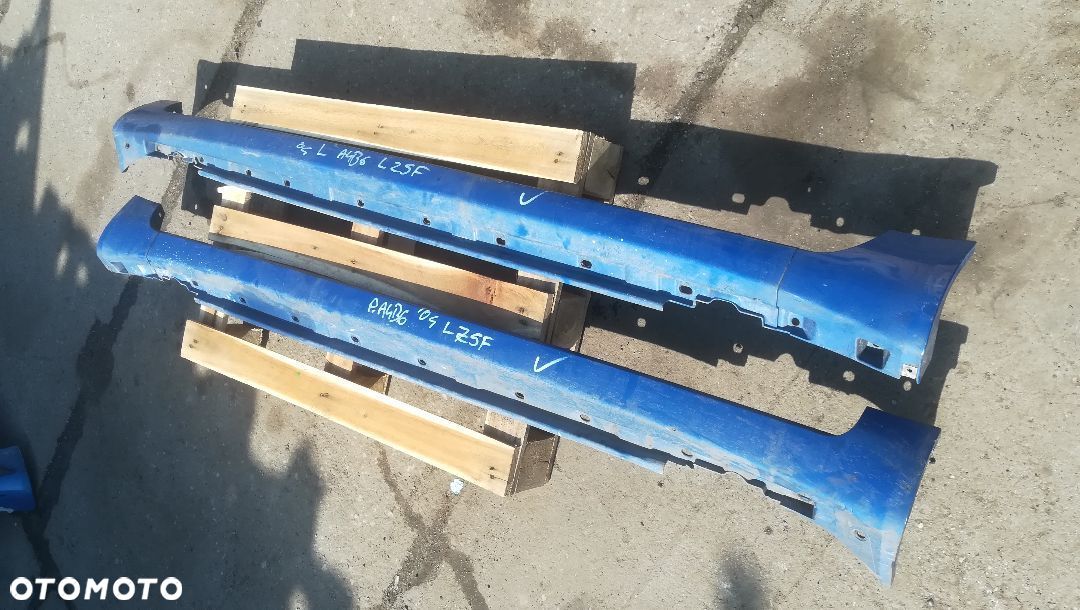 A4 B6 LISTWA PROGOWA NAKŁADKA KOMBI S-LINE SLINE PRAWA LUB LEWA LZ5F - 1