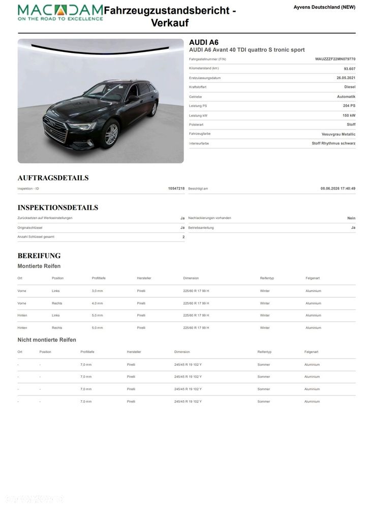 Audi A6 Avant 40 TDI quattro S tronic sport - 14