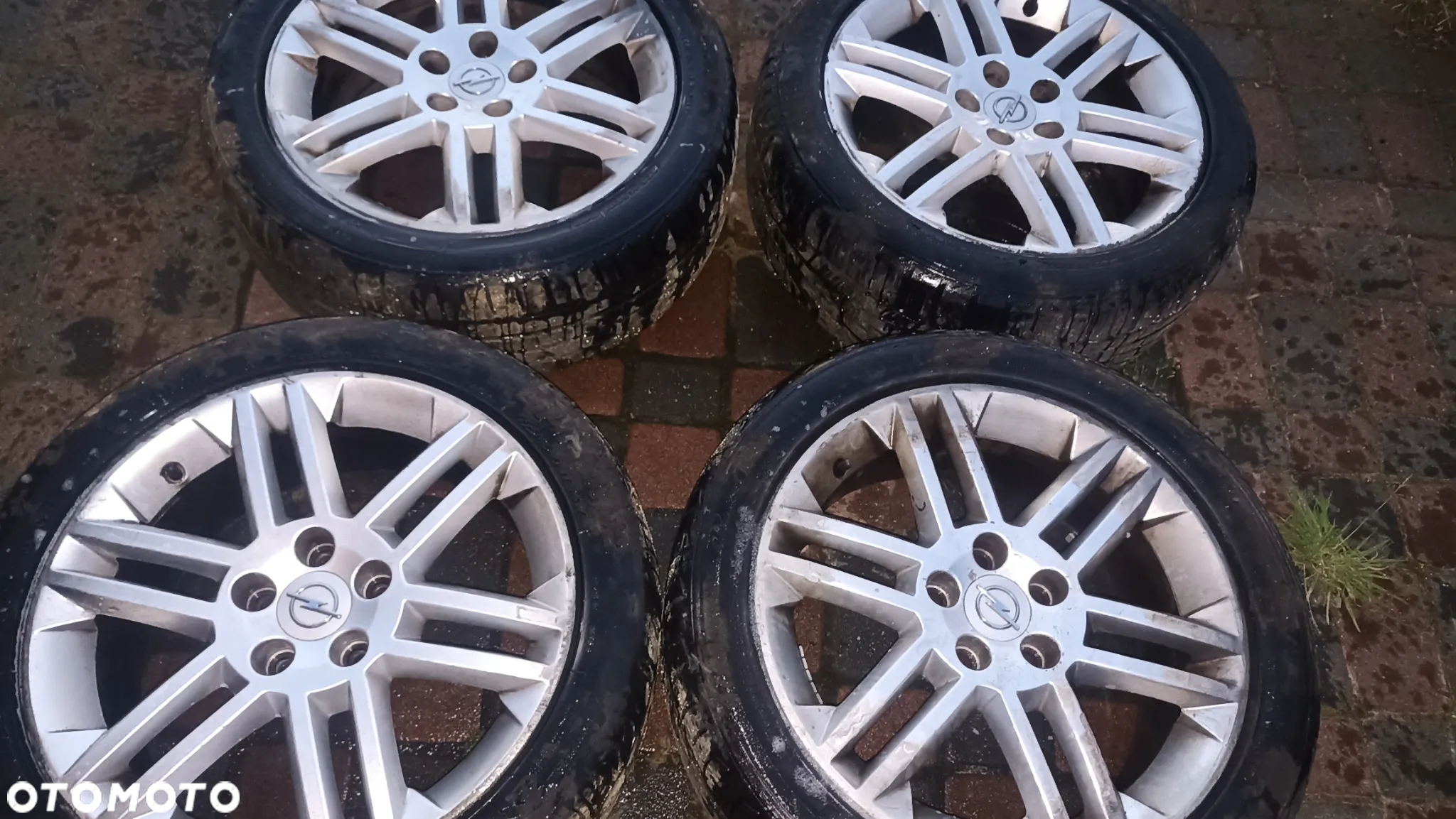 NA SZTUKI  Alufelgi 17 z oponami Opel Astra Vectra Signum Zafira - 6
