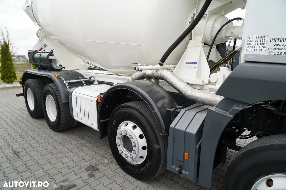 Mercedes-Benz AROCS 3240 / 9M3 BETONIERĂ / 8x4 / BETONIERĂ / AUTOMATĂ / EURO  6 - 17