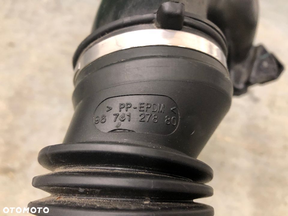 PEUGEOT 2.0 BHDI BLUEHDI PRZEWÓD WĄŻ RURA POWIETRZA 9674127880 - 3