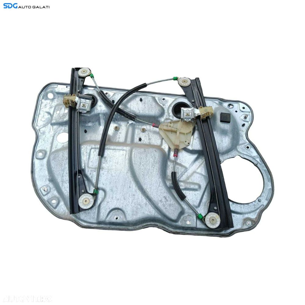 Macara Electrica pentru Geam Sticla Usa Portiera Dreapta Fata Volkswagen Polo 9N 9N2 2002 - 2008 Cod W06Q4837402K [M9413] - 1