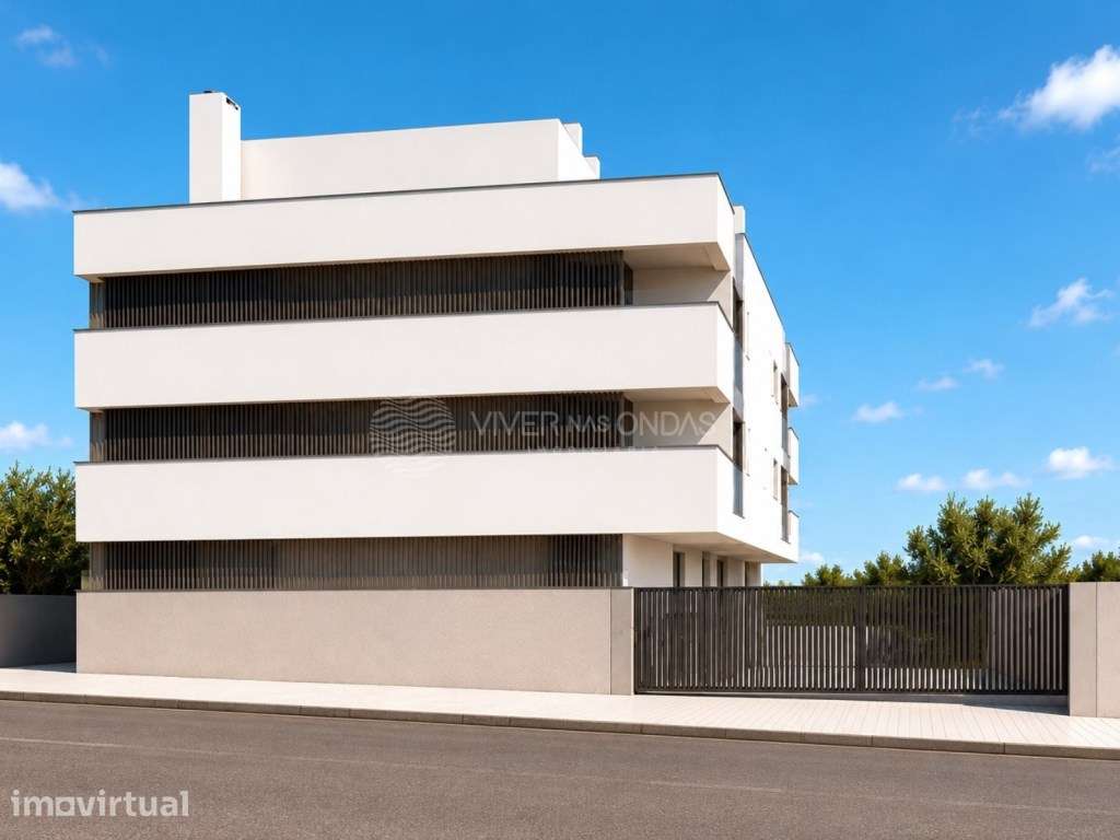 OFERTA DA ESCRITURA | Apartamento T0+1 novo na 1ª linha da praia de... - Grande imagem: 5/60