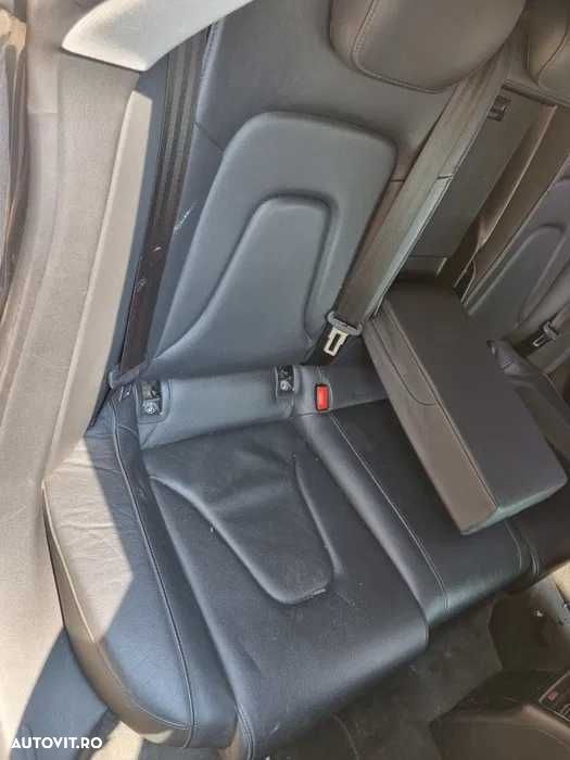 Interior scaune piele neagra Audi a5 8t cu incalzire - 5