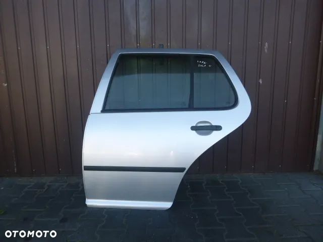DRZWI LEWY TYŁ LEWE TYLNE VOLKSWAGEN GOLF IV HB KOMPLETNE - 13