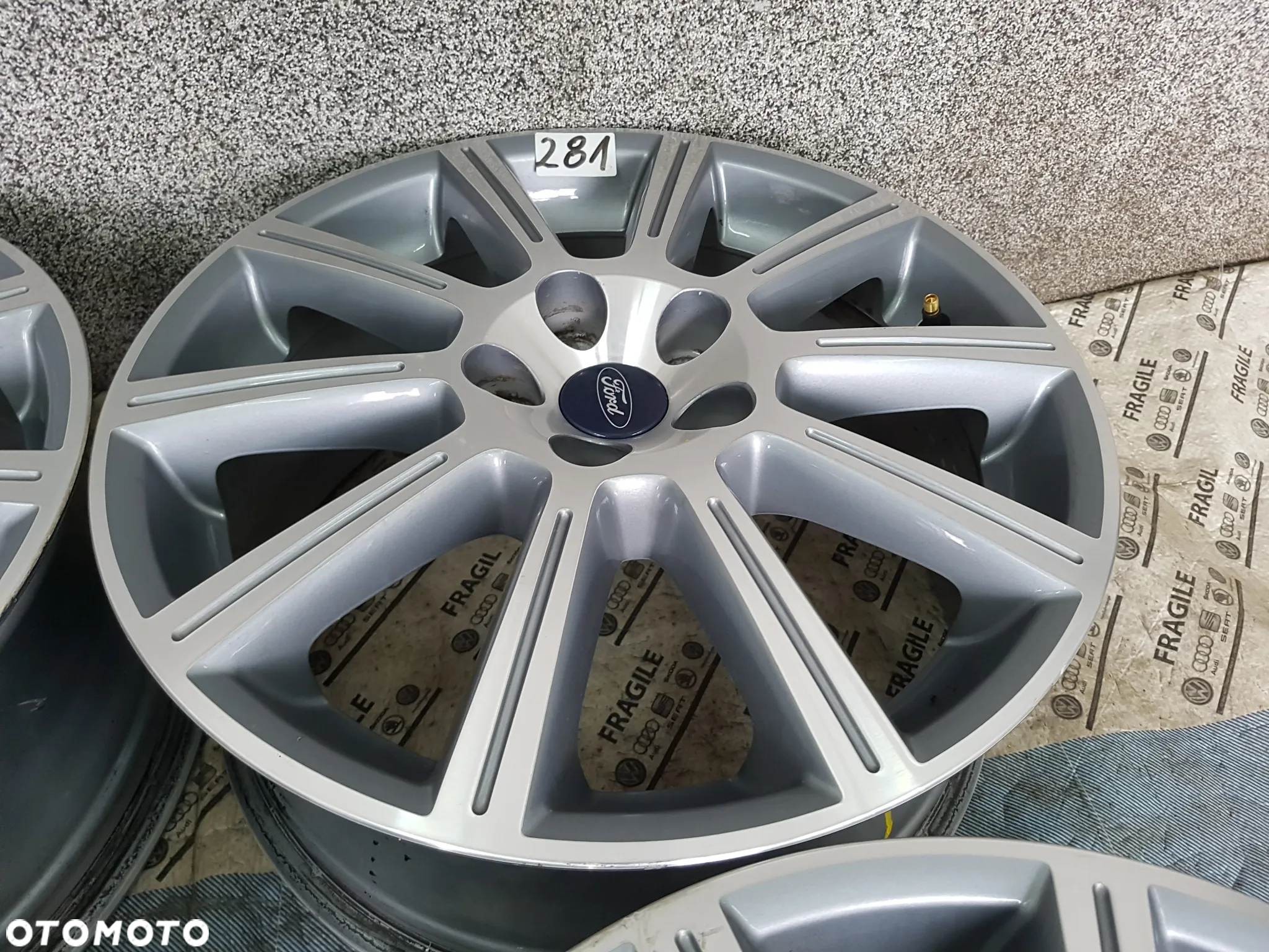 ALU FELGI FORD S-MAX KUGA  FOCUS VOLVO S40 V50 S60 V90  GALLAXY 7JX17  5X108 ET55 - 9