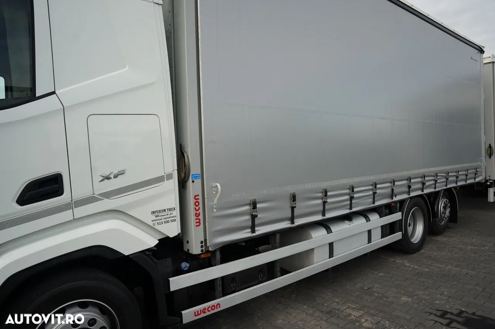 DAF XF 480 / COMBINAȚIE TANDEM / 120 M3 / PUNTE RELAXABILĂ / I-PARK COOL / WECON / SAF / ȘINE BOGIE / CONTRACT POST-SERVICE - 10