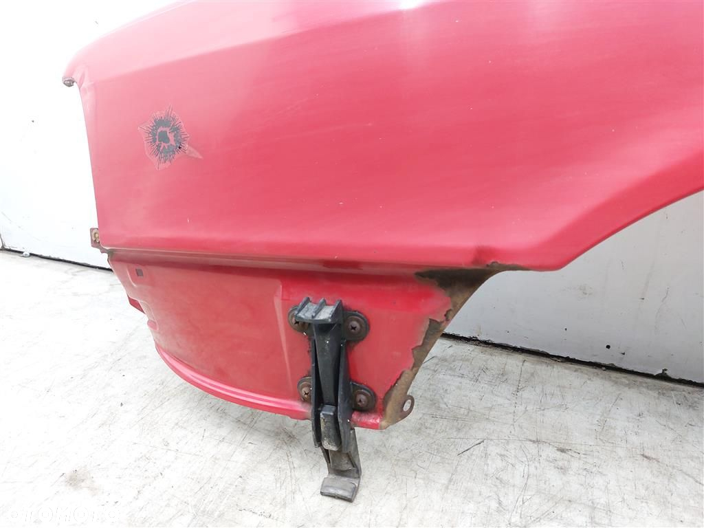 Błotnik przedni lewy Audi 80 B3 1987-1991 1.6B CZERWONY - 7