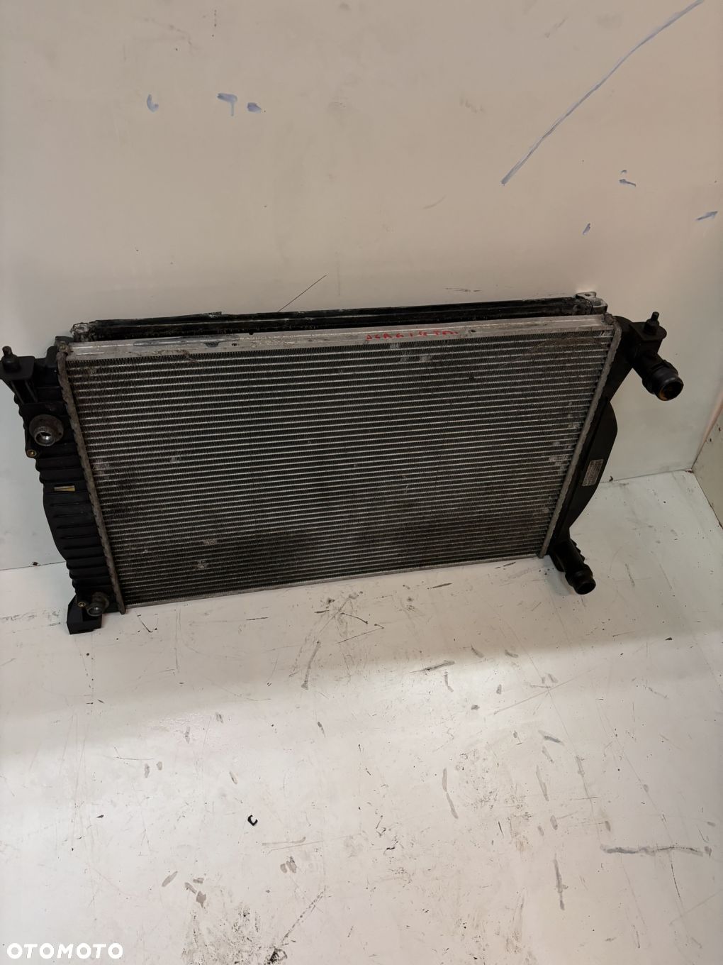 Chłodnica wody i klimatyzacji 1.9 tdi automat Audi A4 B6/B7 8E0 121 251 AQ - 1