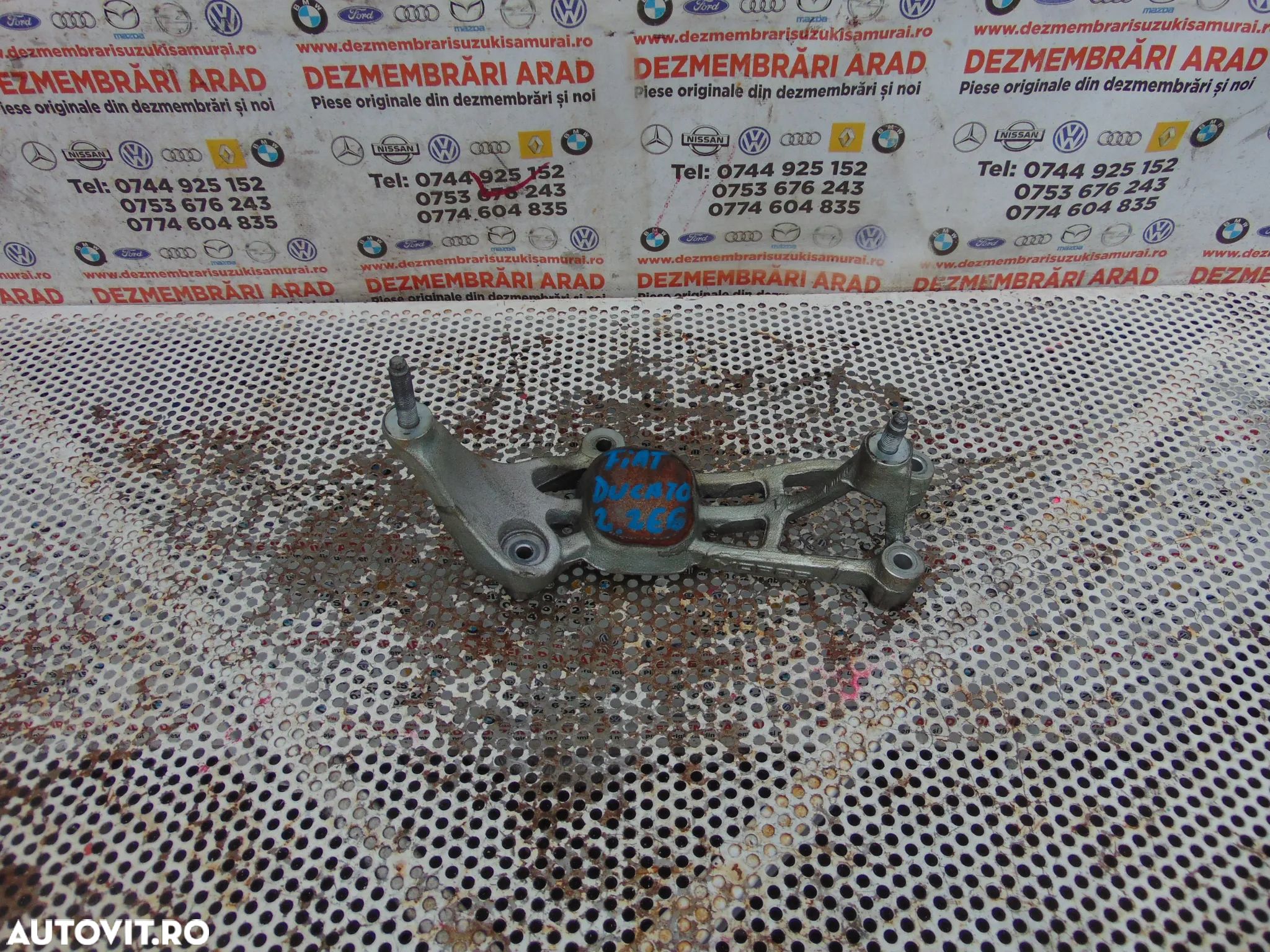 Suport motor evacuare Fiat Ducato 2.2 euro 6 an 2021-prezent cod 46857618 - 1