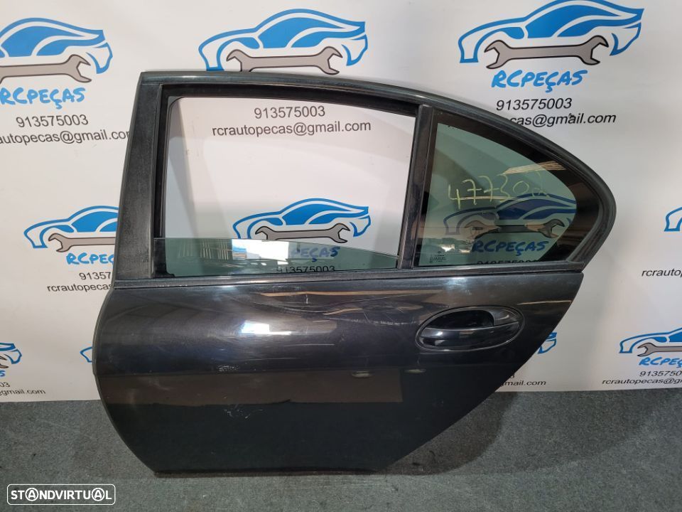 PORTA TRASEIRA TRÁS ESQUERDA BMW SERIE 7 E65 E67 FECHO ELEVADOR MOTOR PUXADOR VIDRO - 3