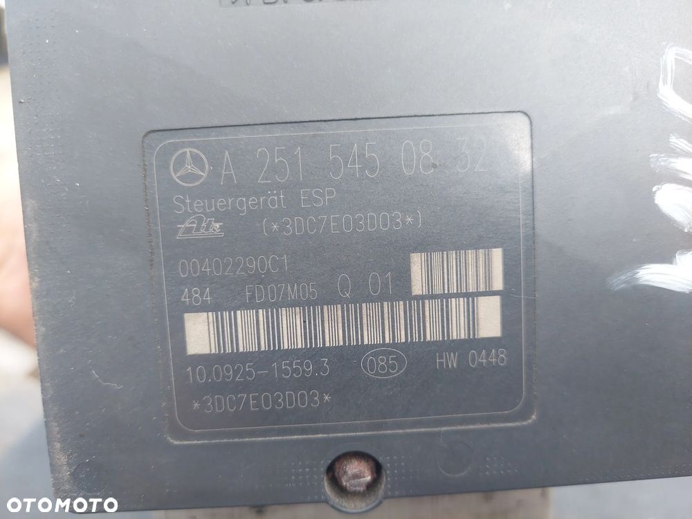 MERCEDES GL X164 POMPA STEROWNIK ABS A2515450832 - 4
