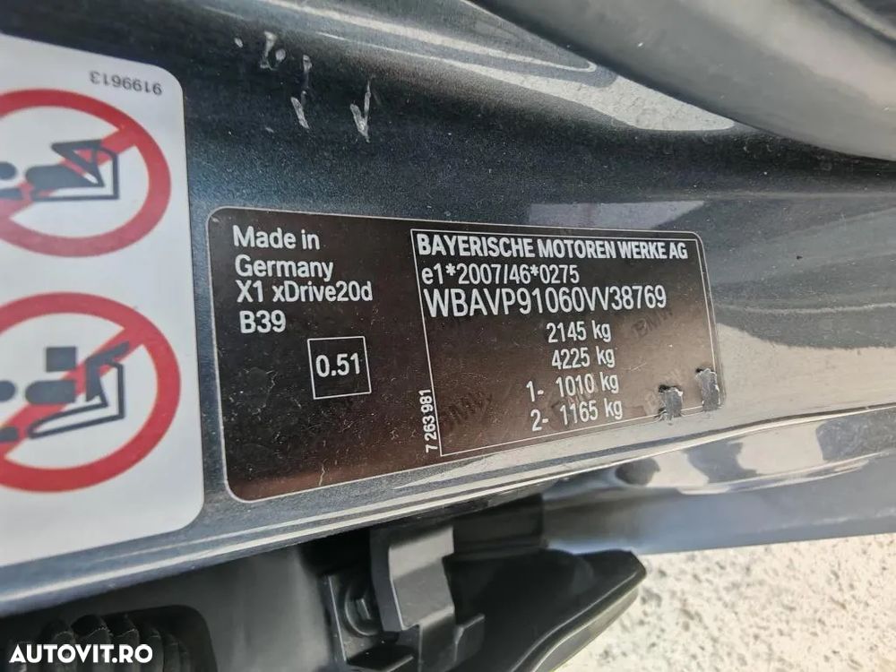 BMW X1 xDrive20d Aut. Sport Line - 33