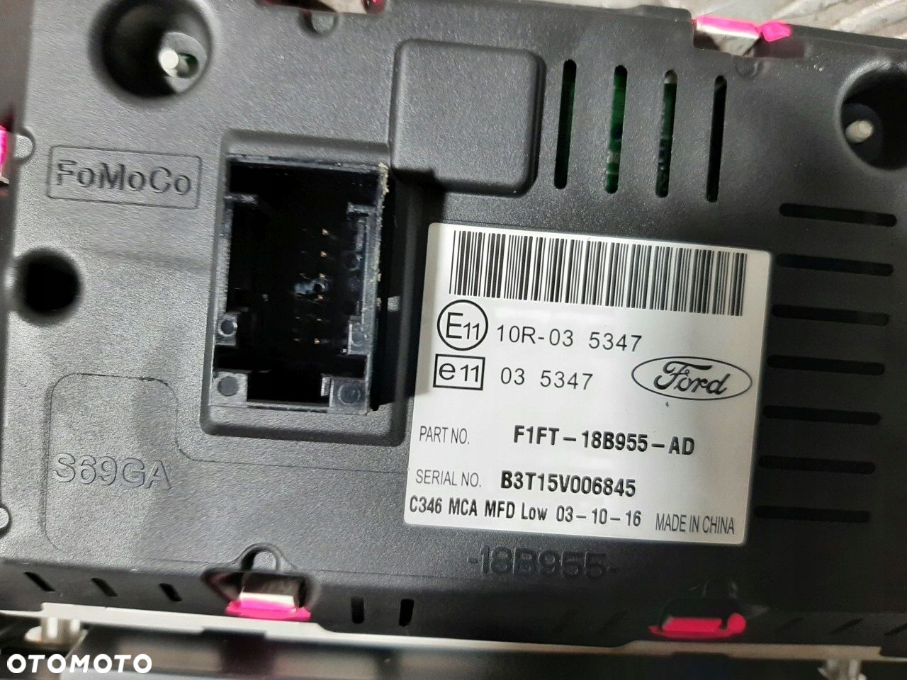FORD FOCUS MK3 FL 17R RADIO CD PANEL WYSWIETLACZ - 5
