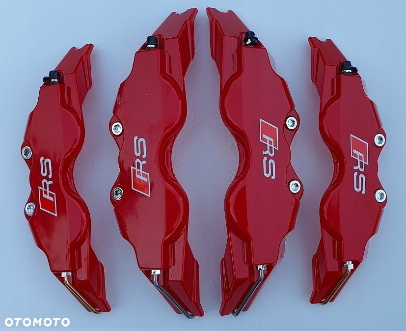 Nakładki na zaciski hamulcowe AUDI RS kolor brembo - 2