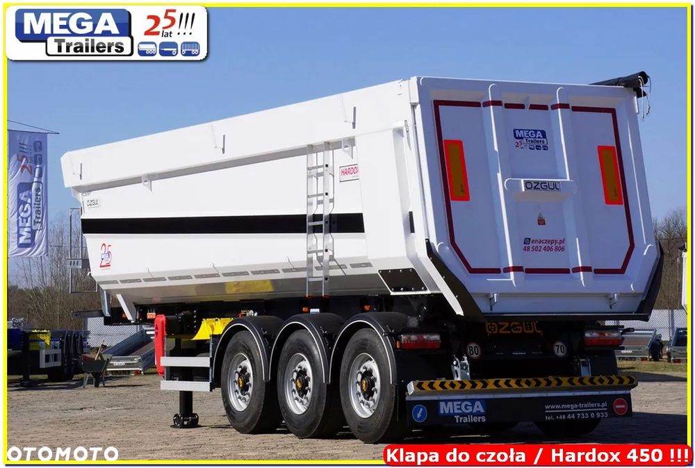 Mega 35 m³ Half-pipe do gruzu HARDOX / 500 Super Strong !!! - 9