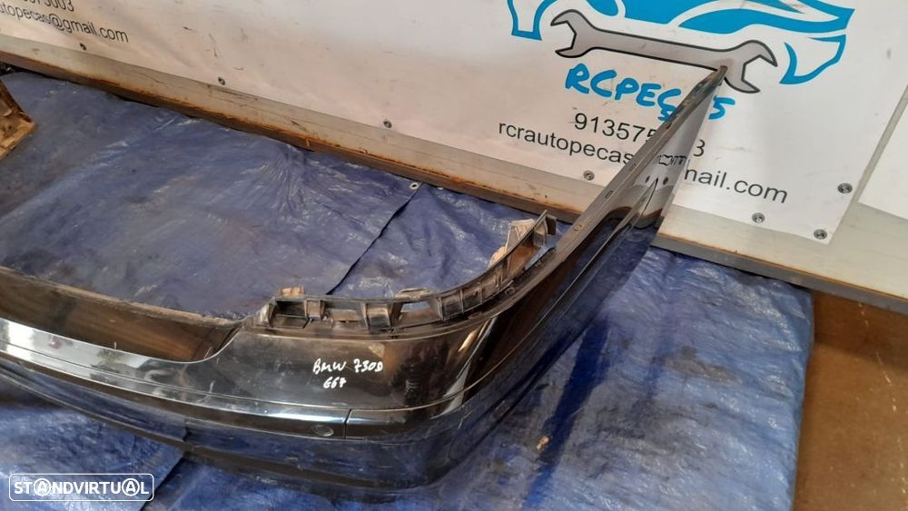 PARACHOQUES TRASEIRO TRÁS BMW SERIE 7 E67 SEDAN CARRO PARA-CHOQUES PARA CHOQUES SENSORES ORIGINAL - 3