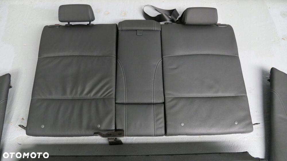 kanapa siedzenie siedzisko oparcie tył bmw f26 x4 mpakiet biała nić - 3