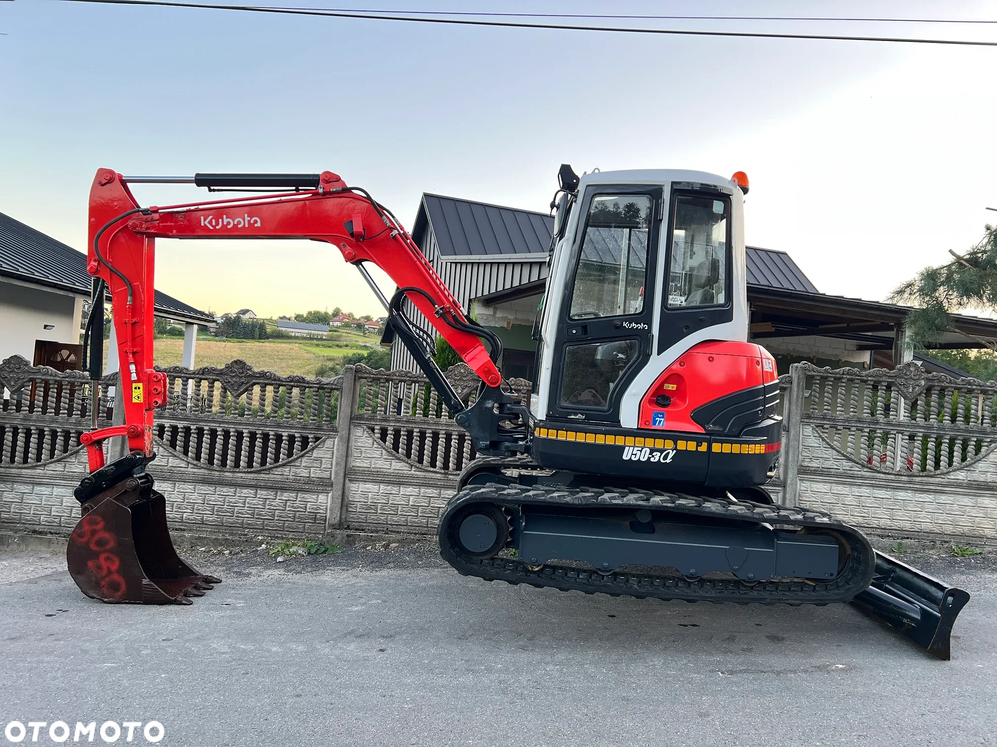 Kubota U50-3α * Koparka Gąsienicowa Kubota U50 * 5 Ton * Zerowy Obrys * Stan IDEALNY * BRUTTO * - 15
