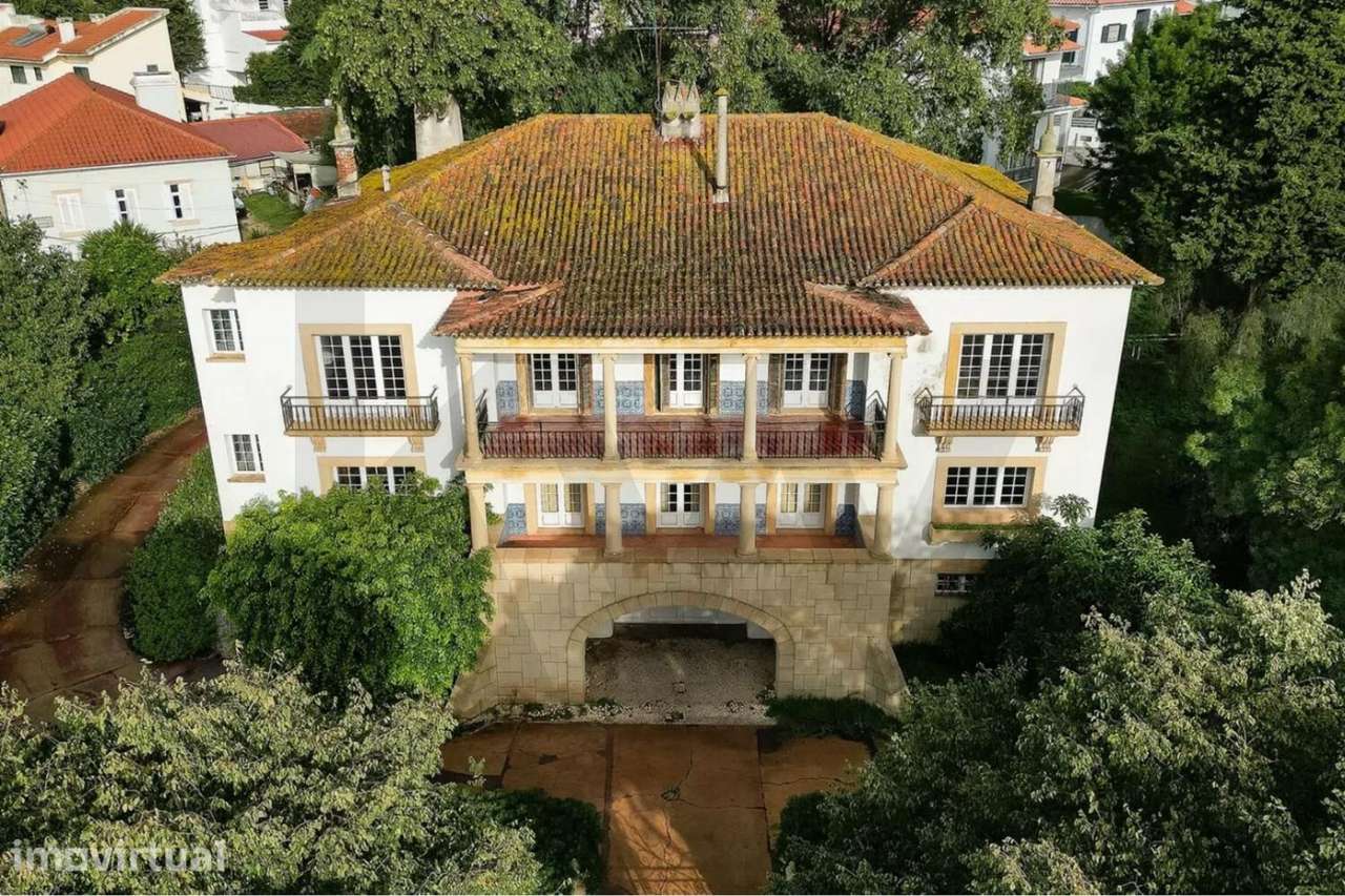Palacete Histórico em Paço de Arcos com Licença Comercial e Rendimento - Grande imagem: 4/15