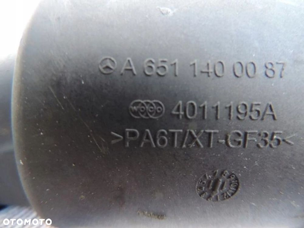 MERCEDES W204 LIFT 2.2 CDI WĄŻ RURA INTERCOOLERA A2045011682 - 4