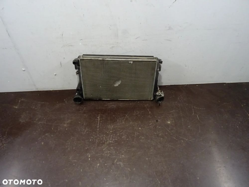 VW GOLF V 1.9TDI CHŁODNICA KLIMATYZACJ WODY INTERCOOLER 1K0620411N - 1