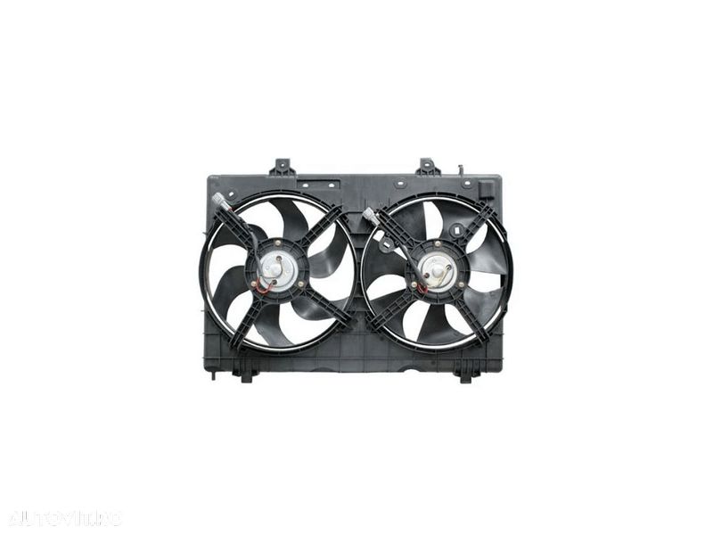 GMV radiator electroventilator Renault Koleos (Y), 2008-2015, motor 2.0, 2.5, benzina, 335/347 mm; 4 pini, - 1