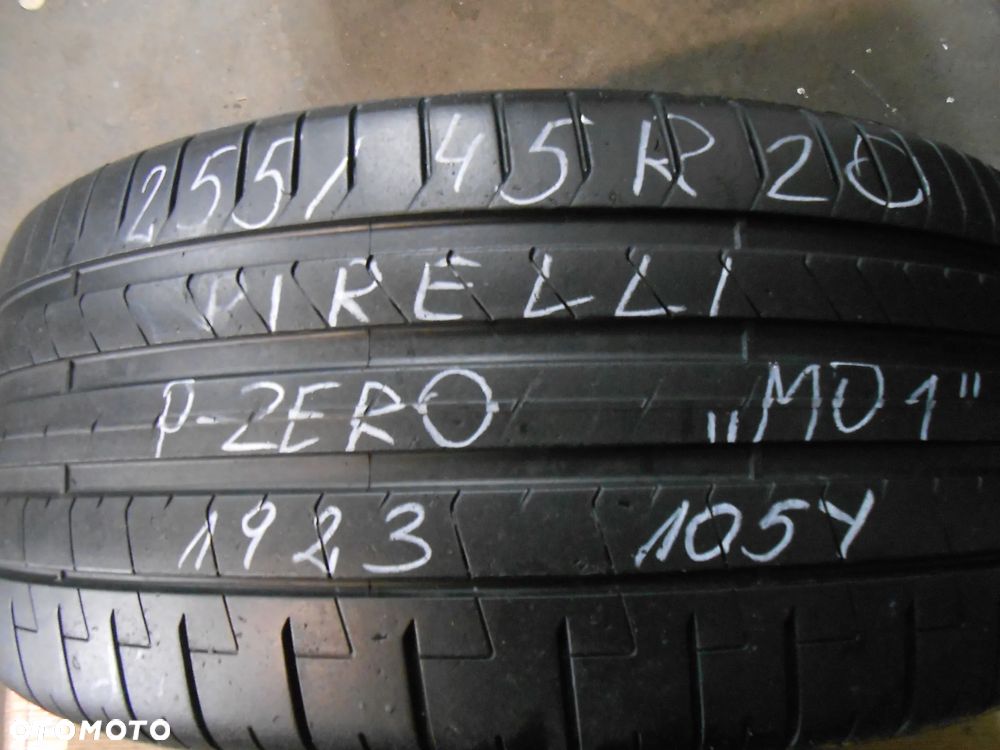 OPONA POJEDYNKA  255/45R20 PIRELLI PZERO MO1 DOT 1923 6.3MM - 1