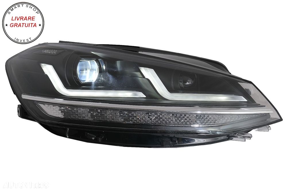 Faruri LEDriving Osram Full LED VW Golf 7.5 VII Facelift (2017-2020) pentru haloge- livrare gratuita - 8
