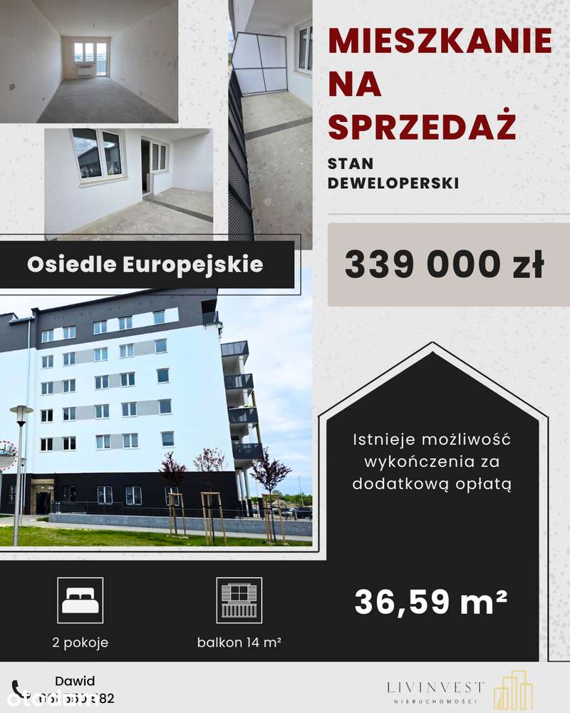 37 m2 , 2 pokoje, Plac Unii Europejskiej, Idealne na Start