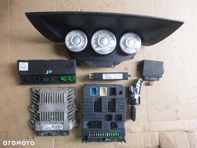 ZESTAW STARTOWY KOMPUTER STACYJKA IMMOBILIZER CITROEN C8 2.0 HDI - 3