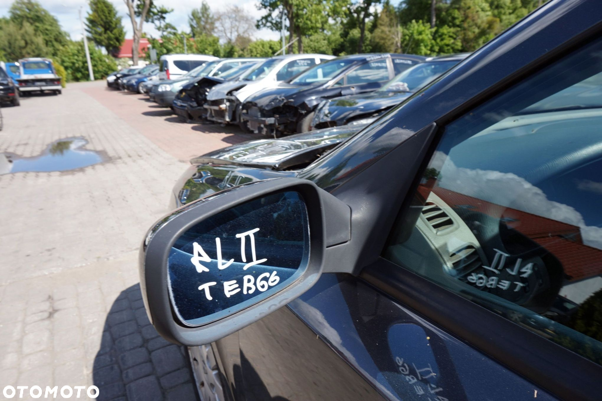LUSTERKO ELEKTRYCZNE LEWE LAGUNA II PH1 TEB66 7701049058 SZARY SKŁADANE EL RENAULT 2001-2005 - 3