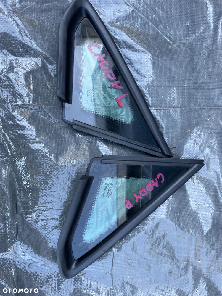 VW CADDY 2K7 V szyba lewy prawy przód 23 lun 24 rok karoseryjna - 2