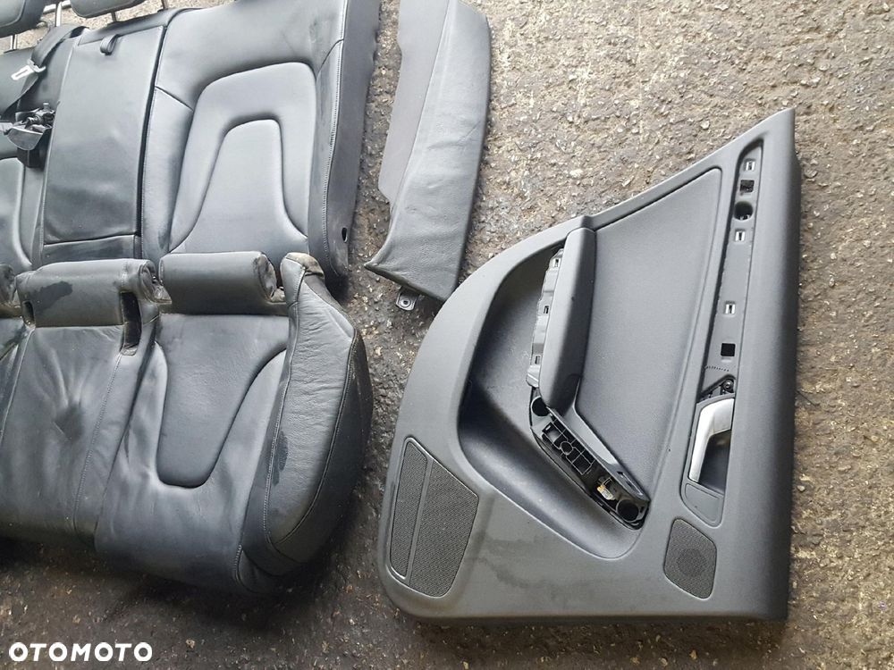 AUDI A4 B8 08r- SEDAN FOTELE KANAPA SKÓRZANE - 9