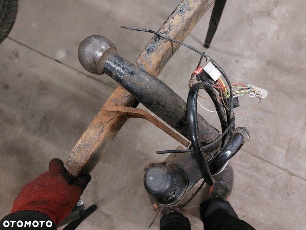 HAK HOLOWNICZY + TABLICZA + WIĄZKA + MODUŁ RENAULT MEGANE II KOMBI - 7